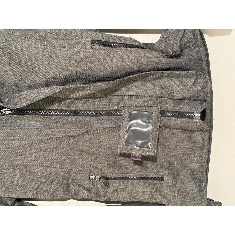 Burton DryRide Women's Small Gray Hooded Ski Snowboard Insulated Snow Coat - Picture 4 of 15